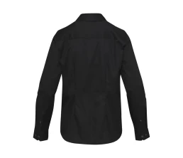 Citrine женская рубашка из твила - сплошной черный