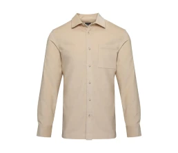 Alum вельветовая рубашка унисекс - Oatmeal