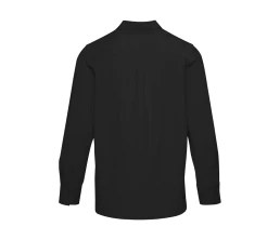 Alum вельветовая рубашка унисекс - сплошной черный