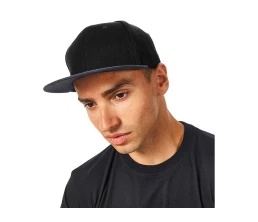 Бейсболка с прямым козырьком «Los Angeles 2.0», черный/серый меланж