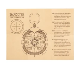 Флешка «Криптекс»® Compass Lock, 64 Гб