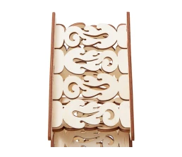 Шкатулка из фанеры в виде елки 