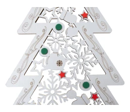 Шкатулка из фанеры в виде елки 