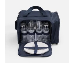 Набор для пикника Campello на 4 персоны, темно-синий