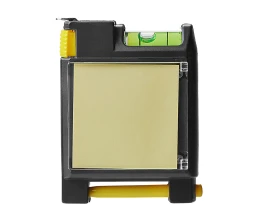 Рулетка на 2 м с уровнем и блоком для записей «Nerd»