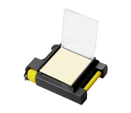 Рулетка на 2 м с уровнем и блоком для записей «Nerd»