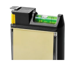 Рулетка на 2 м с уровнем и блоком для записей «Nerd»