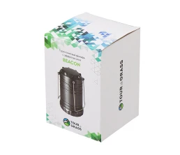 Туристический фонарь с эффектом пламени «Beacon», серый