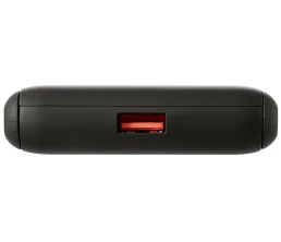 Беспроводной внешний аккумулятор с подсветкой лого и подставкой «Magflash», 10000 мАч, 15 Вт, черный