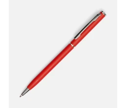 Ручка шариковая Hotel Chrome, ver.2, матовая красная