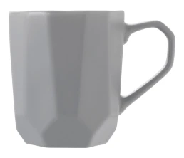 Кружка с гранями Amery, 310мл, серый матовый