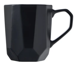 Кружка с гранями Amery, 310мл, черный матовый