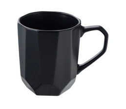 Кружка с гранями Amery, 310мл, черный матовый