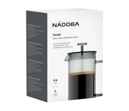 Френч-пресс 0,6 л, NADOBA, серия TOMAŠ