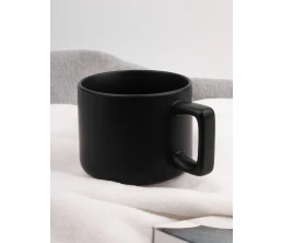 Чашка Jumbo в коробке матовая, черная