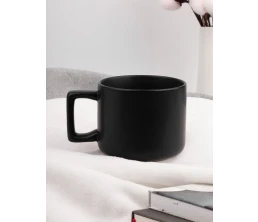 Чашка Jumbo в коробке матовая, черная