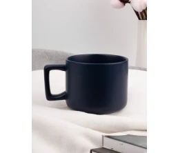 Чашка Jumbo в коробке матовая, темно-синяя