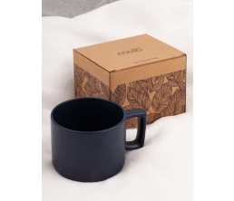 Чашка Jumbo в коробке матовая, темно-синяя