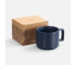 Чашка Jumbo в коробке матовая, темно-синяя