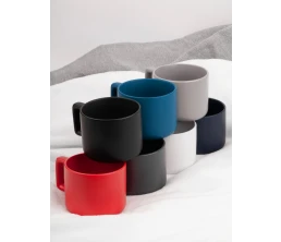 Чашка Jumbo в коробке матовая, белая