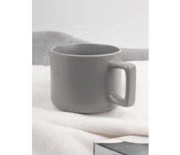 Чашка Jumbo в коробке матовая, светло-серая