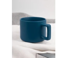 Чашка Jumbo в коробке матовая, морская волна