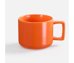 Чашка Jumbo в коробке матовая, оранжевая