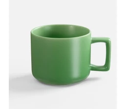 Чашка Jumbo в коробке матовая, зеленая