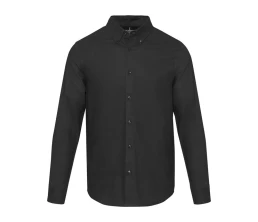 Sphene мужская рубашка оксфорд - сплошной черный