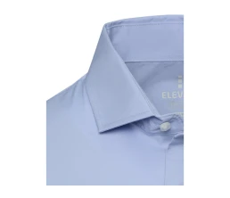 Carnelian мужская рубашка из поплина - Голубой