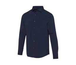 Carnelian мужская рубашка из поплина - Navy Blue