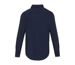 Carnelian мужская рубашка из поплина - Navy Blue