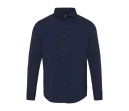 Carnelian мужская рубашка из поплина - Navy Blue