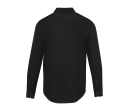 Citrine мужская рубашка из твила - сплошной черный