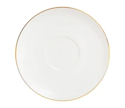 Чайная пара с золотой каймой, 200мл