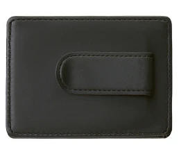 Картхолдер для двух карт и наличных денег с зажимом 
