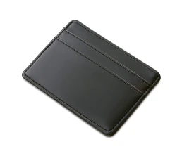 Картхолдер для двух карт и наличных денег с зажимом "Crave", черный