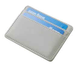 Картхолдер для двух карт и наличных денег с зажимом 