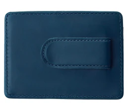 Картхолдер для двух карт и наличных денег с зажимом 