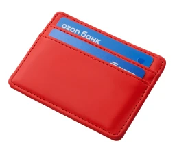 Картхолдер для двух карт и наличных денег с зажимом 
