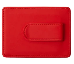 Картхолдер для двух карт и наличных денег с зажимом 