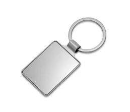 Брелок "Light Steel Rct", серебристый