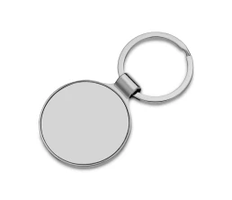 Брелок "Light Steel Rnd", серебристый