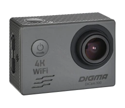 Экшн-камера Digma DiCam 300, серая