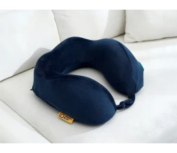 Подушка для путешествий массажная Travel Blue Massage Tranquility Pillow (217), цвет темно-синий