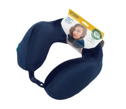 Подушка для путешествий массажная Travel Blue Massage Tranquility Pillow (217), цвет темно-синий