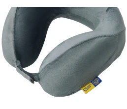 Подушка для путешествий с эффектом памяти Travel Blue Tranquility Pillow, увеличенная (212), цвет серый