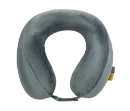 Подушка для путешествий с эффектом памяти Travel Blue Tranquility Pillow, увеличенная (212), цвет серый