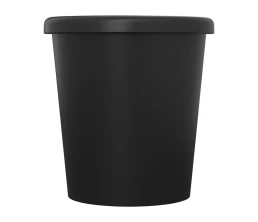 Americano® Piccolo кружка объемом 100 мл с крышкой - сплошной черный