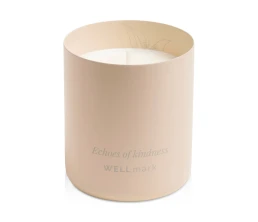 Ароматическая свеча Wellmark "Echoes of Kindness"- Ecru бежевый